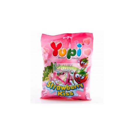 YUPI GUMMY STRAWBERRY KISS 45gr