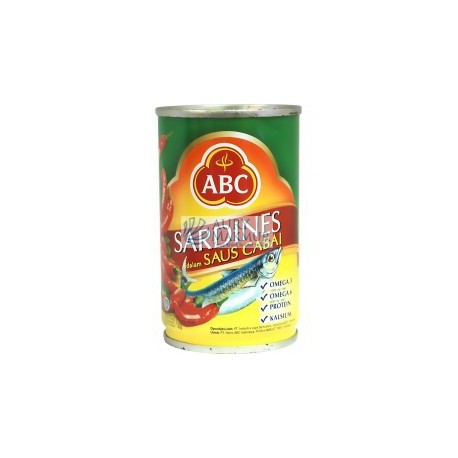 ABC SARDINES CHILI 155gr