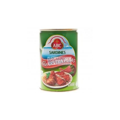 ABC SARDINES EXTRA HOT 425gr